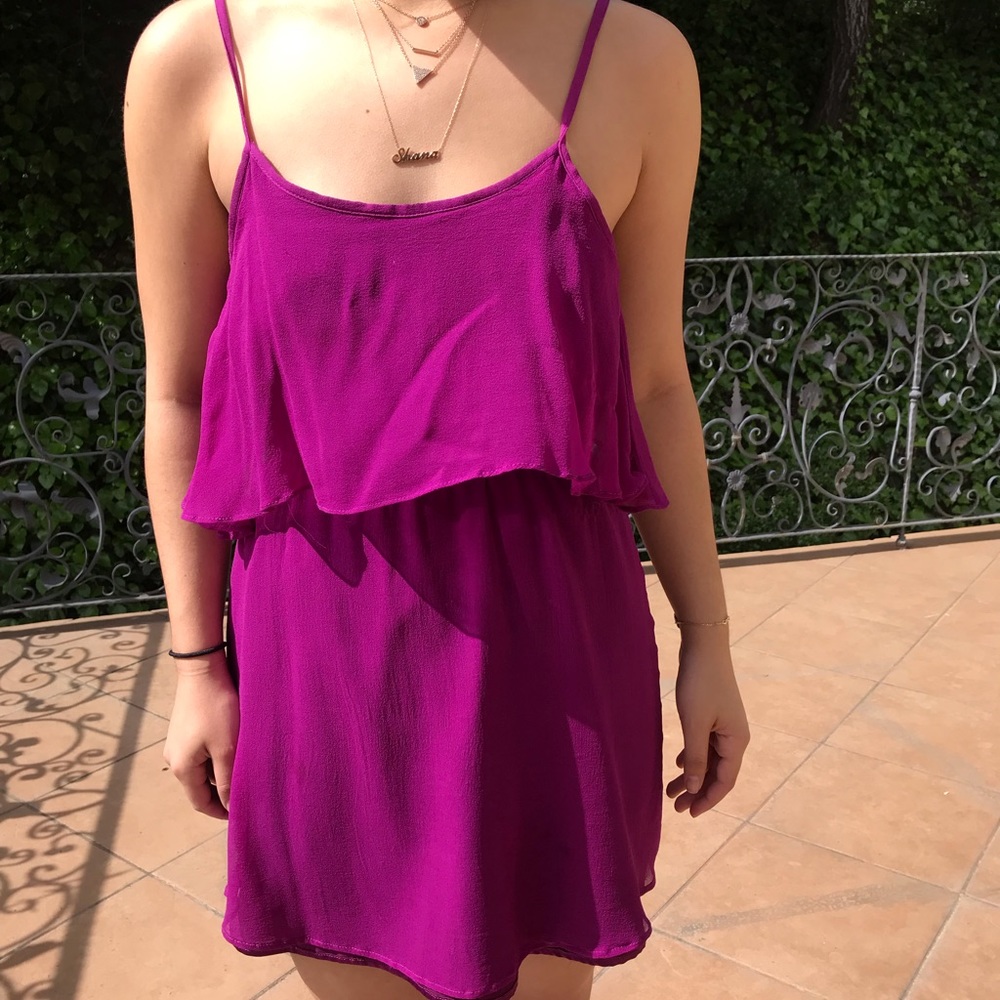 Purple dress